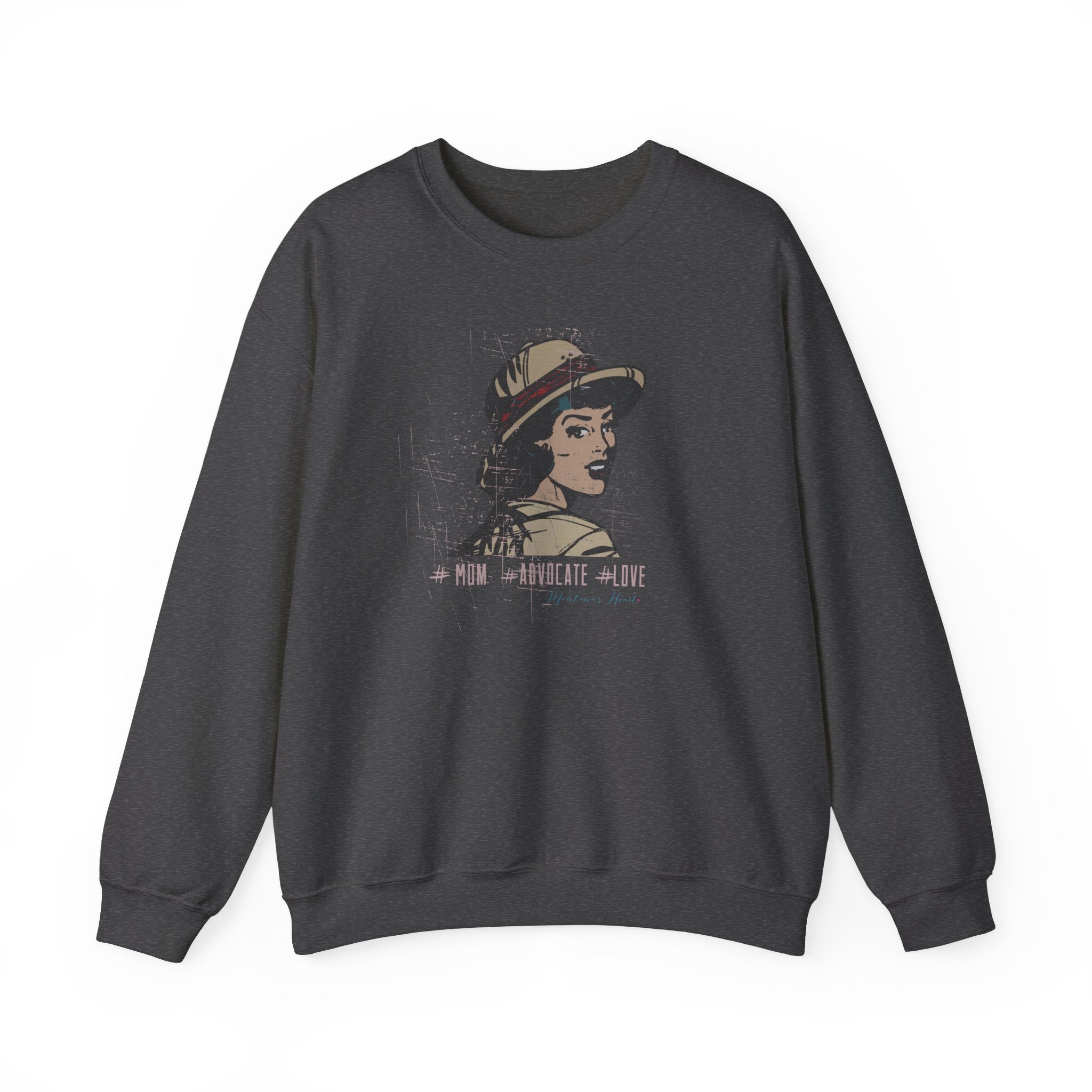 Advocate Mom vintage inspired sweatshirt, ladies sweatshirt unisex