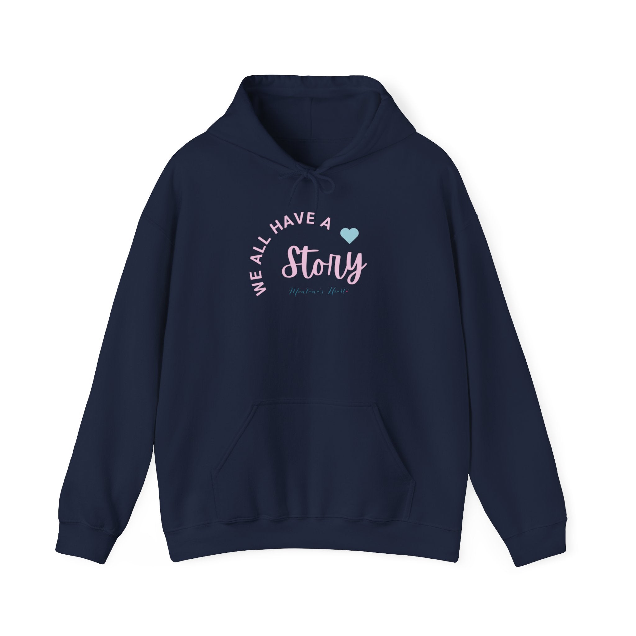 We all have a story, ladies hoodie sweatshirt, Awareness hoodie