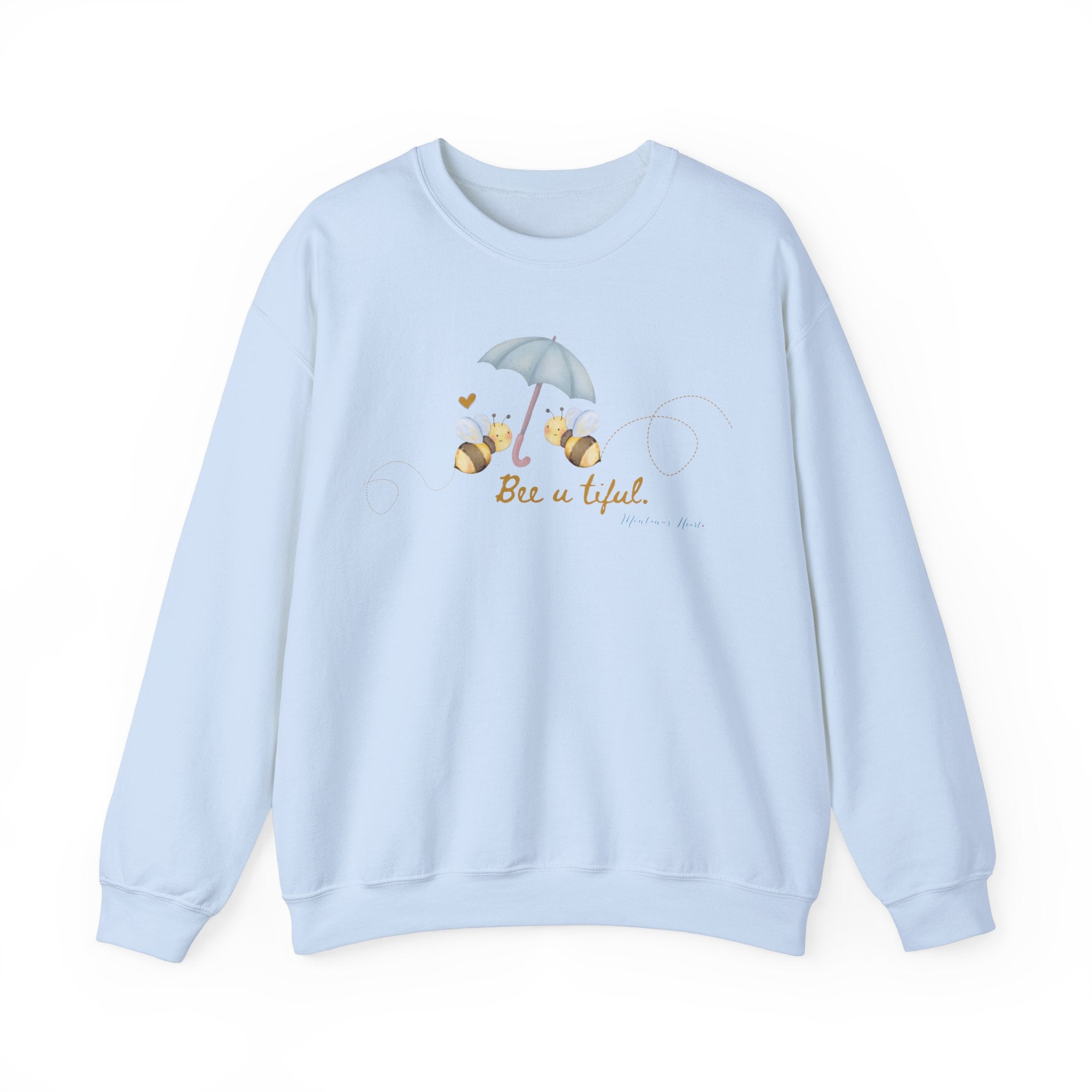 Bee u tiful ladies bumblebee sweatshirt, Ladies unisex sweatshirt