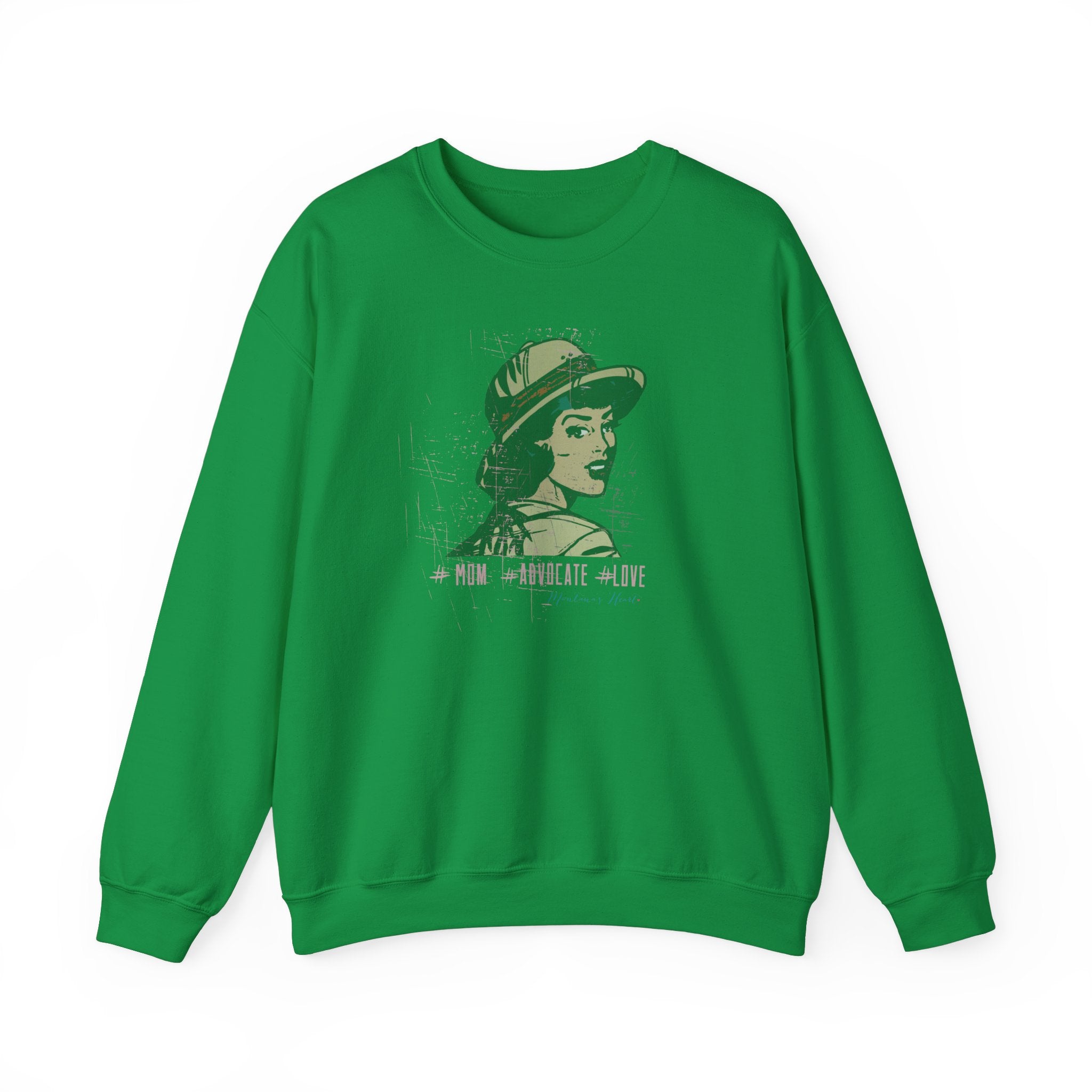 Advocate Mom vintage inspired sweatshirt, ladies sweatshirt unisex