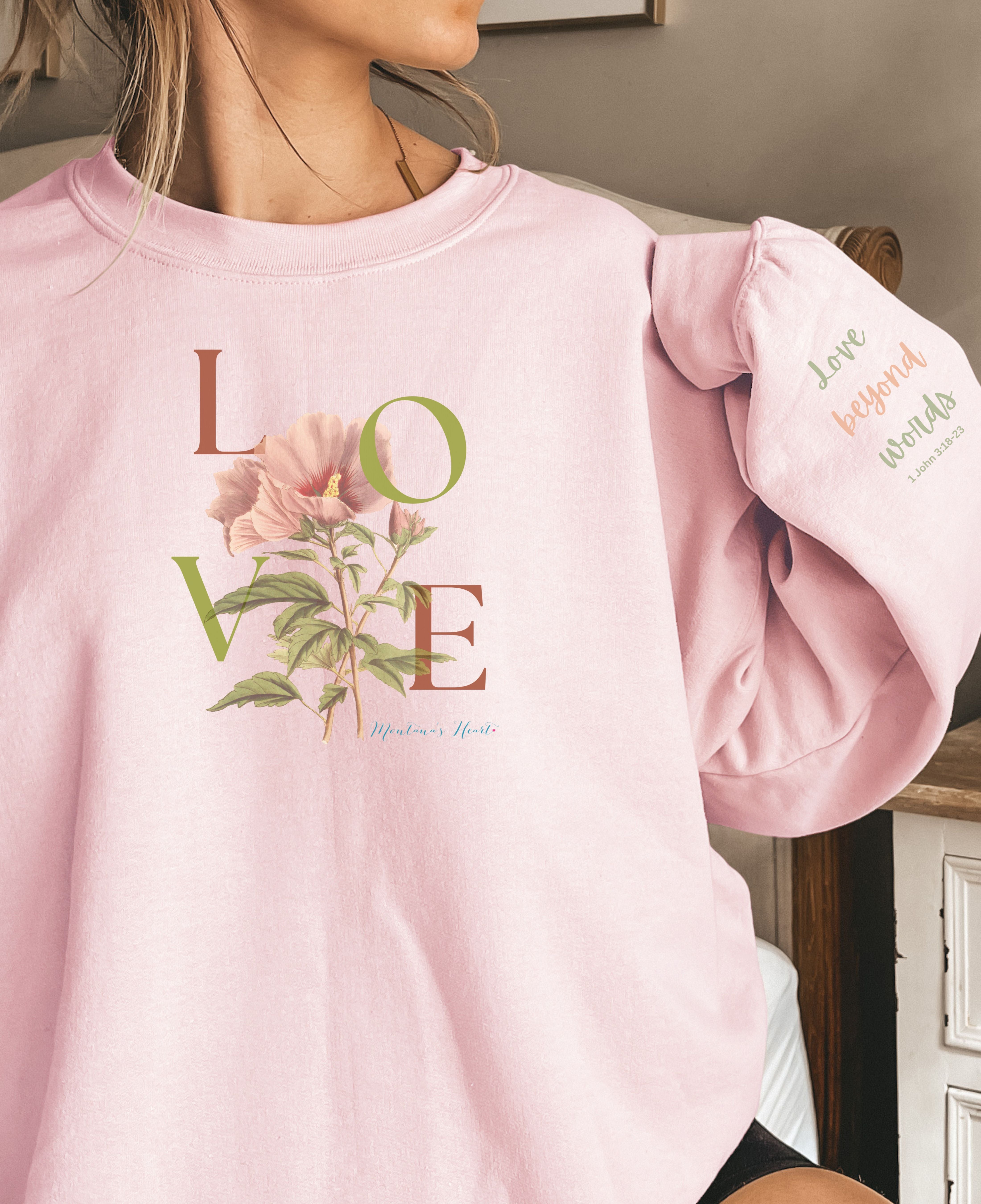 Love Beyond Words, Ladies sweatshirt