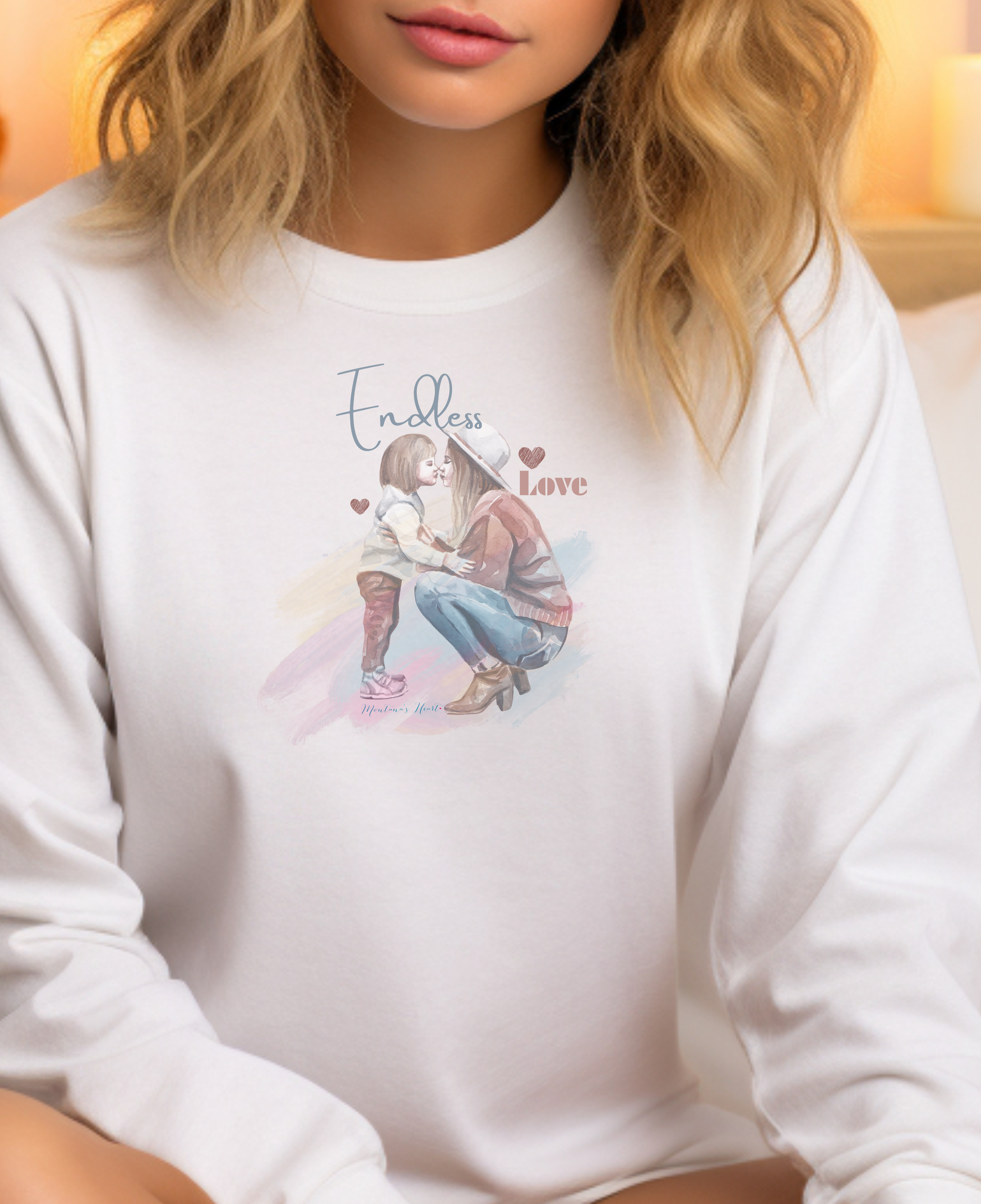 Endless love ladies sweatshirt