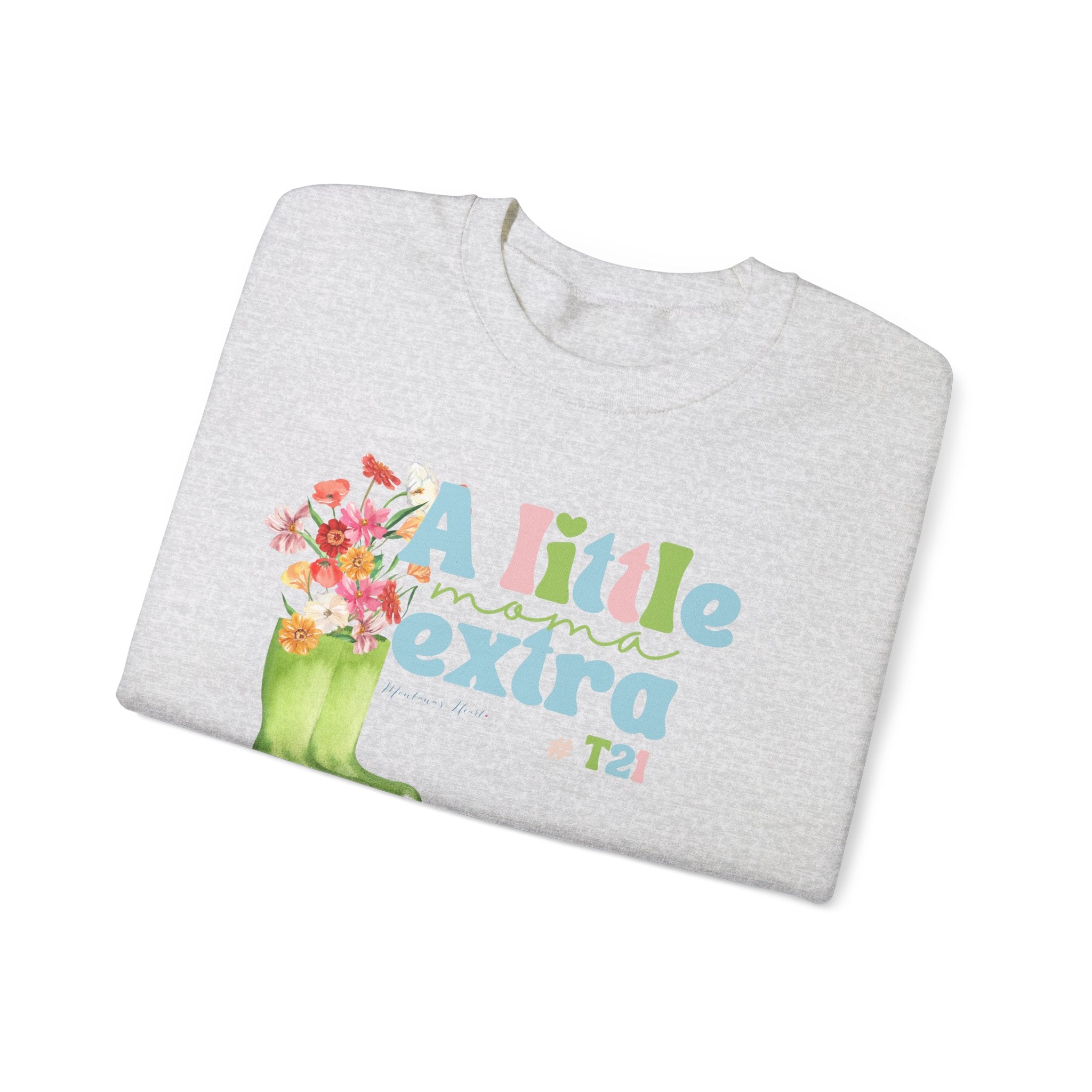 A little Extra Moma #T21 Ladies sweatshirt