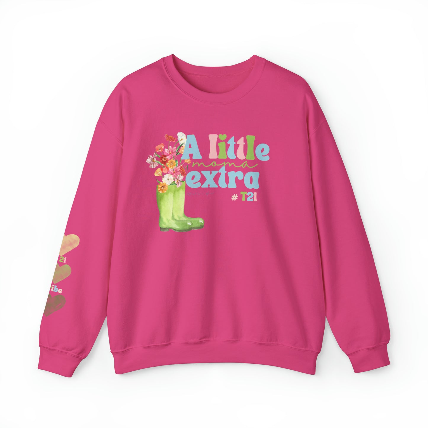 A little Extra Moma #T21 Ladies sweatshirt