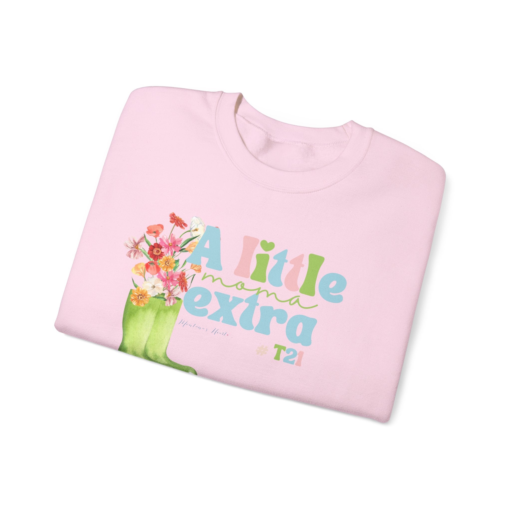 A little Extra Moma #T21 Ladies sweatshirt