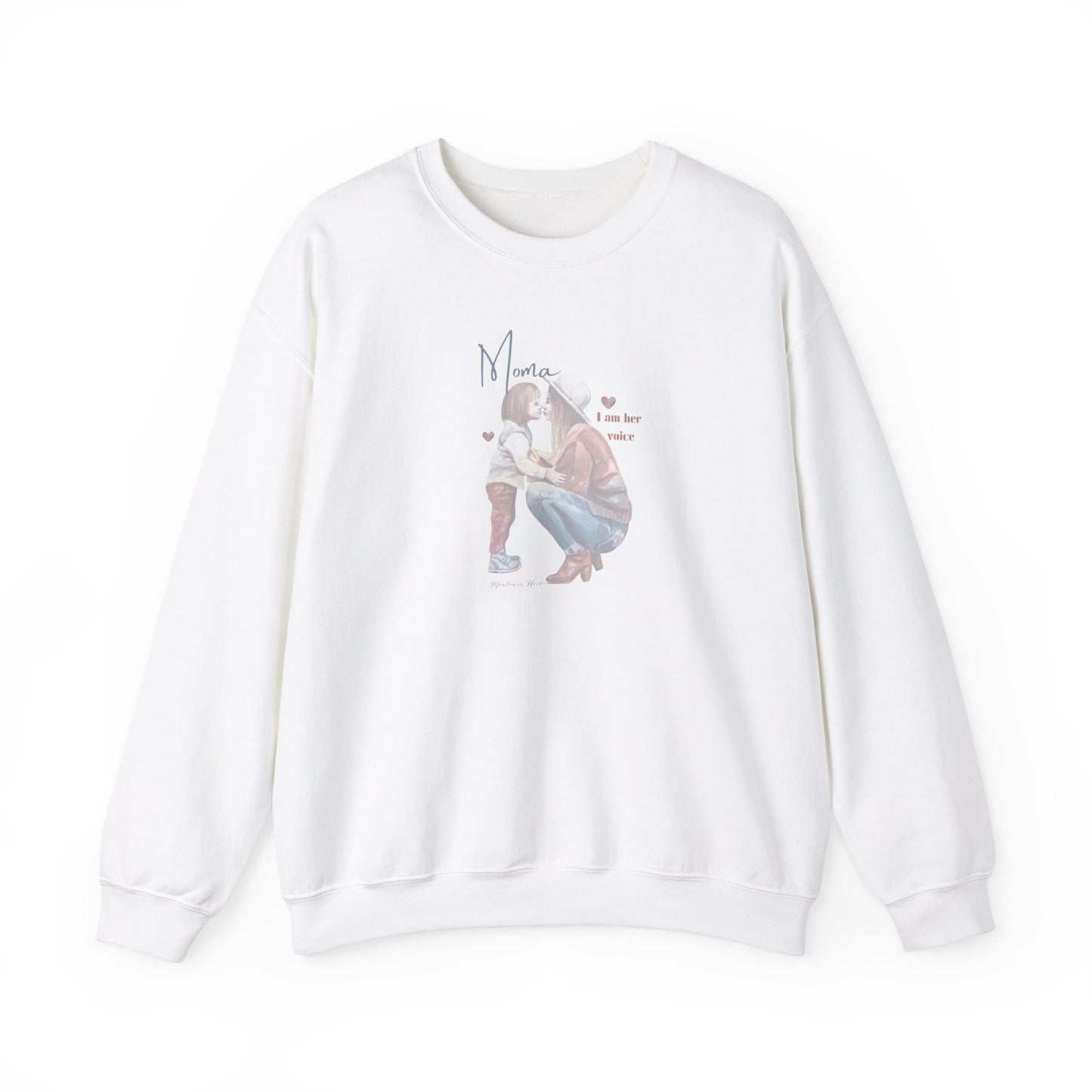 Momma, I am her voice, advocate sweatshirt unisex sweatshirt