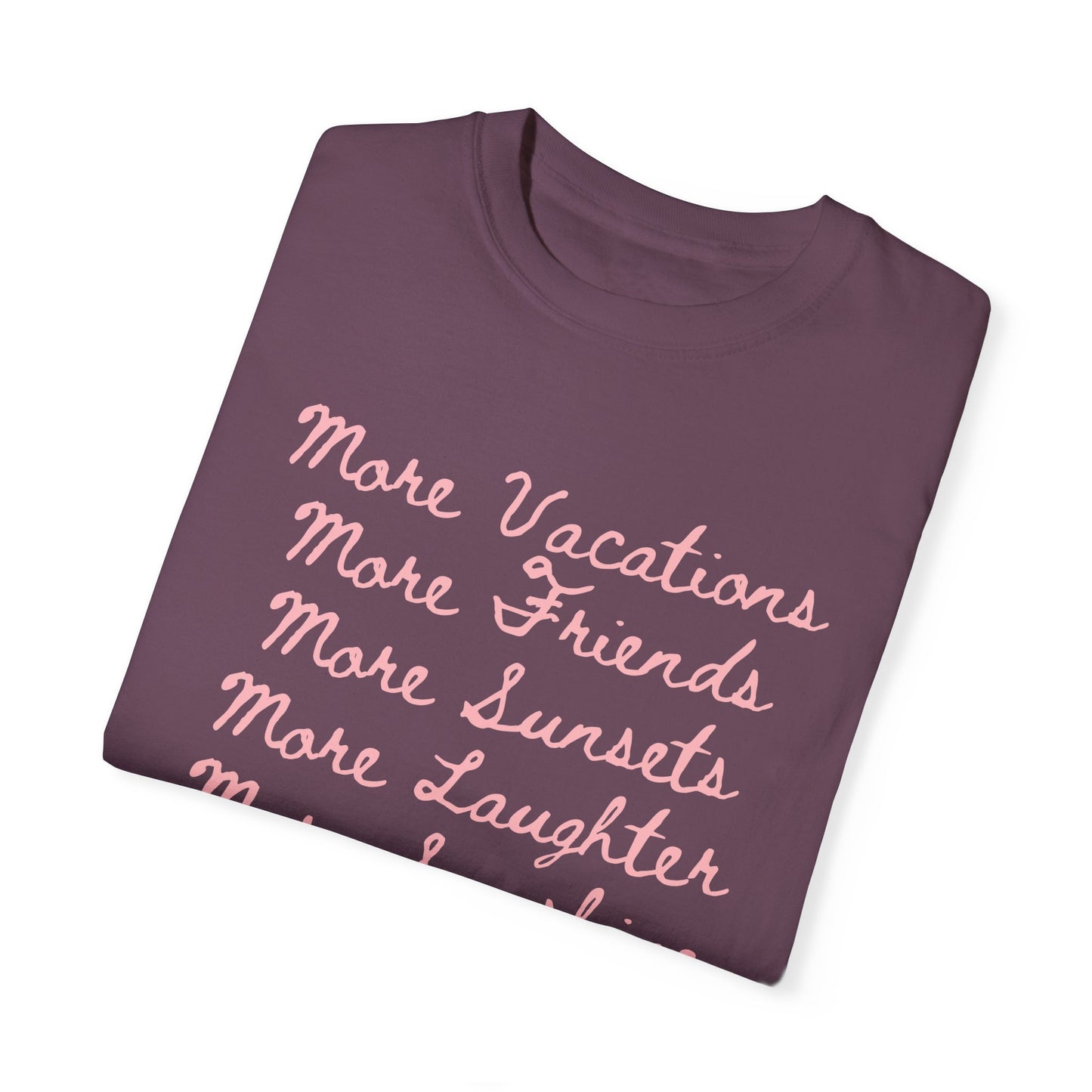 Womens Tshirt for Inspiration Beach Tee Oversized Shirt for Birthday Gift Idea Aesthetic Shirt for Her Summer Vacation Gift Girls Trip Shirt