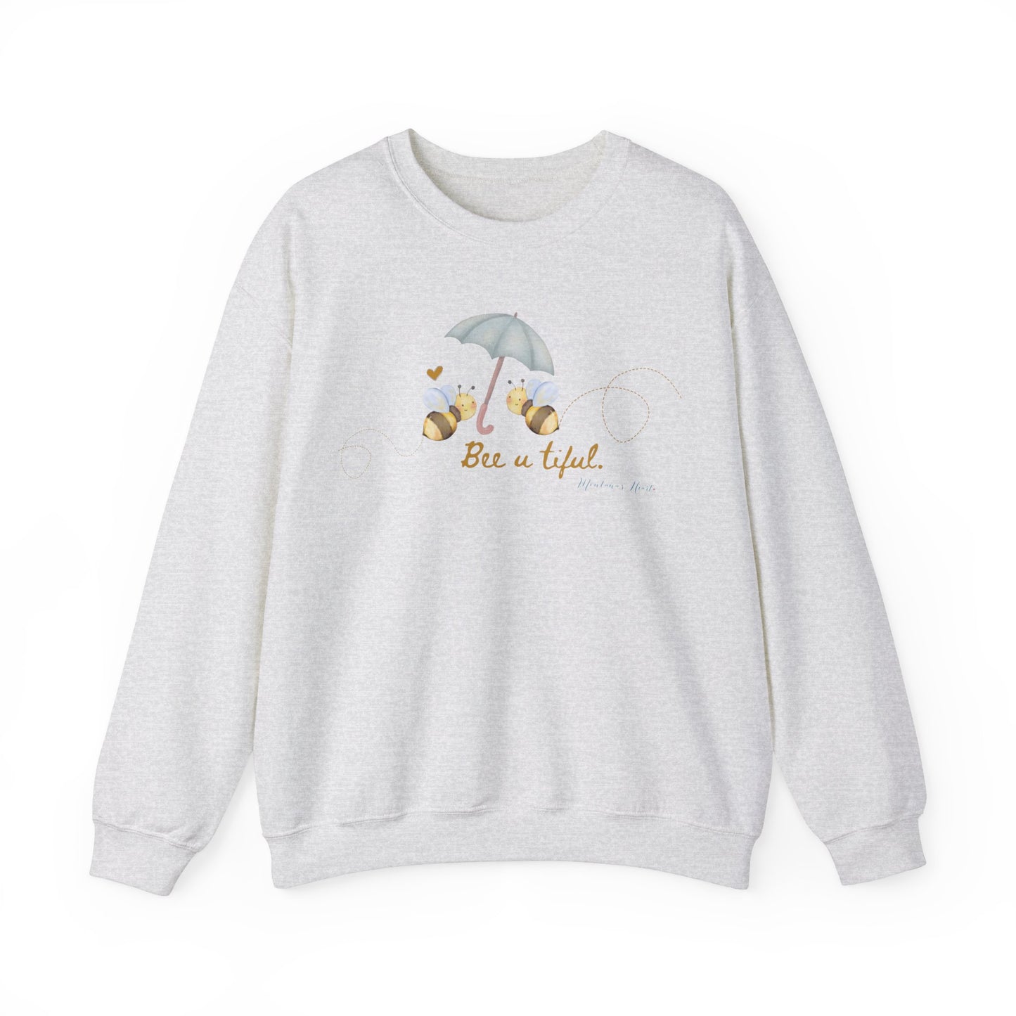 Bee u tiful ladies bumblebee sweatshirt, Ladies unisex sweatshirt