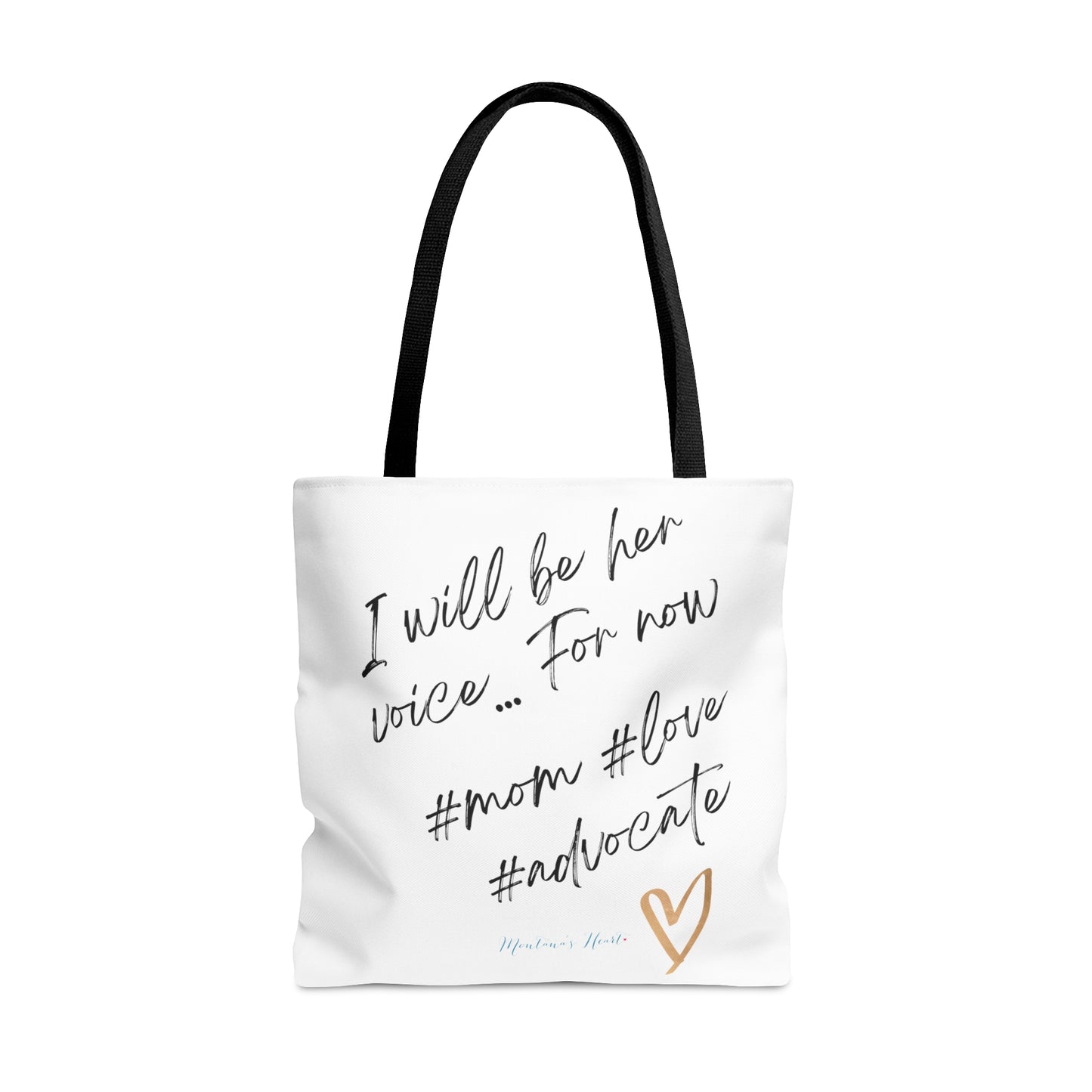 I will be her voice.. for now Mom tote, mom IEP tote