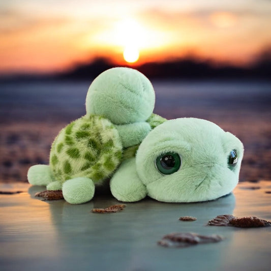 Sea turtle plushie family