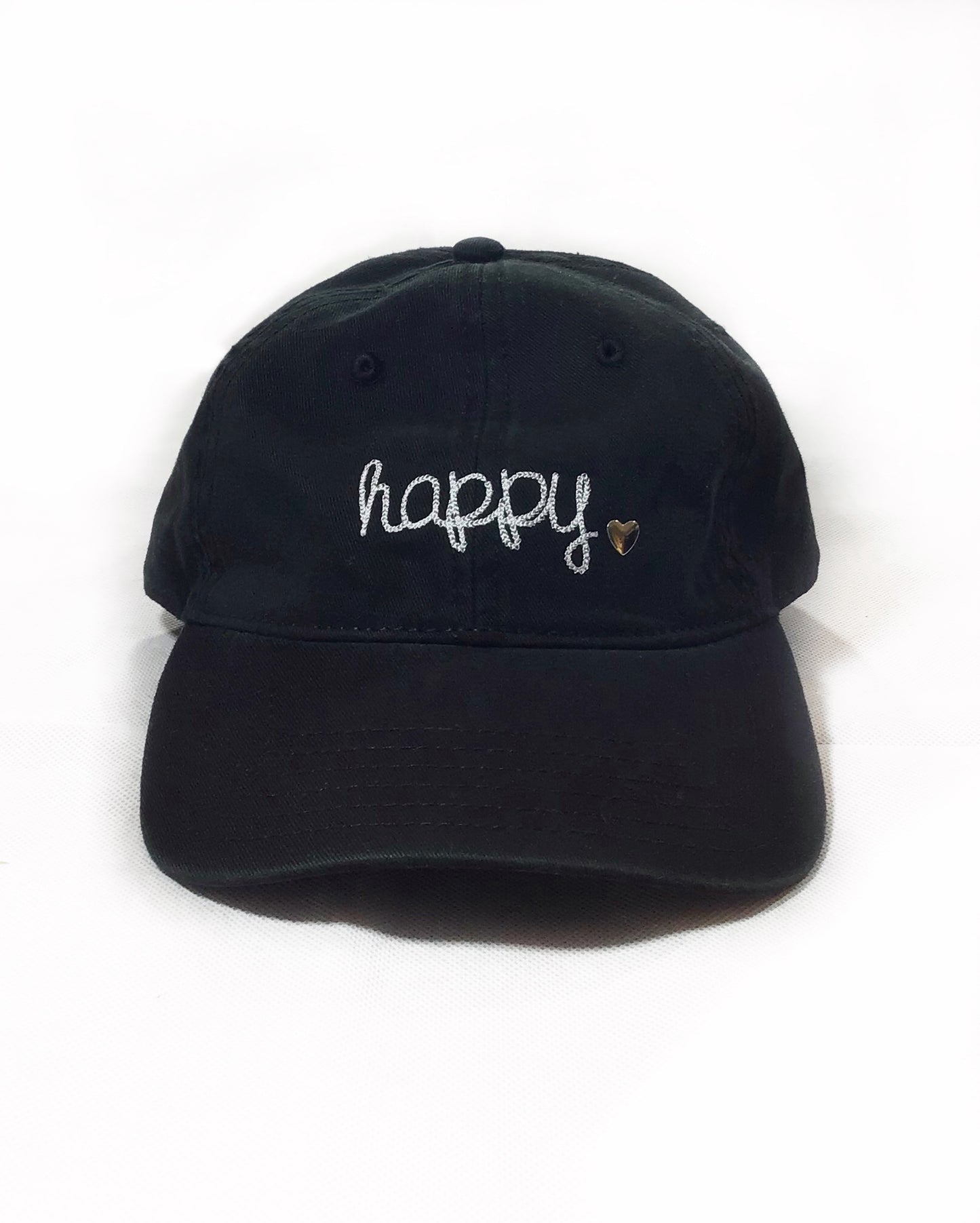 Montana's Heart Happy Cap 6 Panel Low Profile Dad Hat