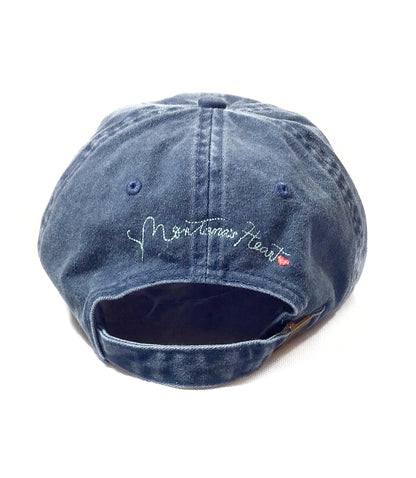 Montana's Heart Happy Cap 6 Panel Low Profile Dad Hat